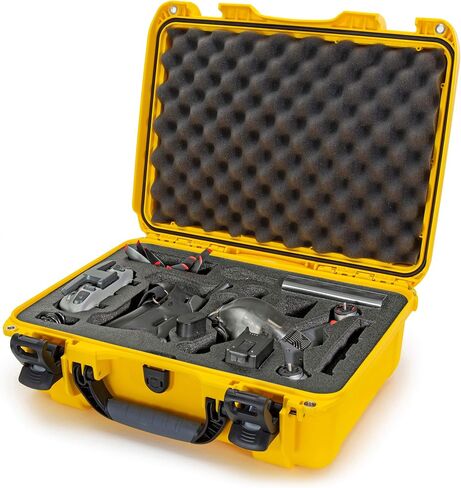 Nanuk 925 Waterproof Hard Case with Foam Insert for DJI FPV Fly More Kit, 925-FPVG1, Black in Saudi Arabia