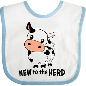 New To the Herd Cute Cow Baby Bib in Kuwait