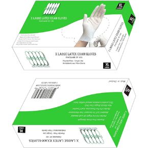 Perfect Stix Foodservice Powder Free Gloves, Extra Large Pack of 100ct, Non Sterile, Enhanced Strength and Tear Resistance, Protect Hands from Grease and Dirt, Ambidextrous