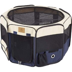 Precision Pet by Petmate Soft Side Play Yard With Heavy Duty Carrying Case