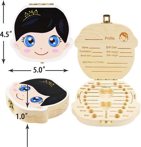 فيريميري ماكيرينج هدايا جنية الاسنان للبنات، صندوق جنية الاسنان للبنات، وسادة جنية الاسنان، عملات معدنية للبنات، وسادة اسنان جنية للبنات، وسادة اسنان لجنية الاسنان للبنات in Kuwait