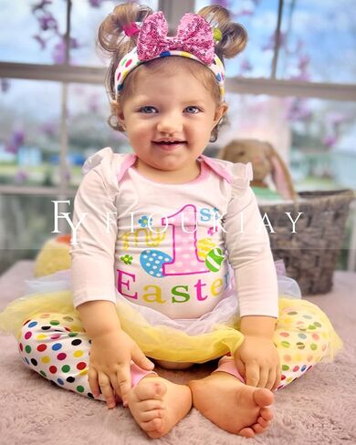 fioukiay Newborn Baby Girl Easter Skirt Sets Infant 1st Easter Day Outfit Clothes Clothing Sets in Saudi Arabia