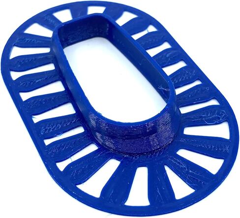 Deck My Diabetes Comfort Ring GripShield - متوافق مع Dexcom G6 (مرن وقابل لإعادة الاستخدام ومقاوم للماء) لمستخدمي Dexcom النشطين (شفاف كريستالي) in Kuwait