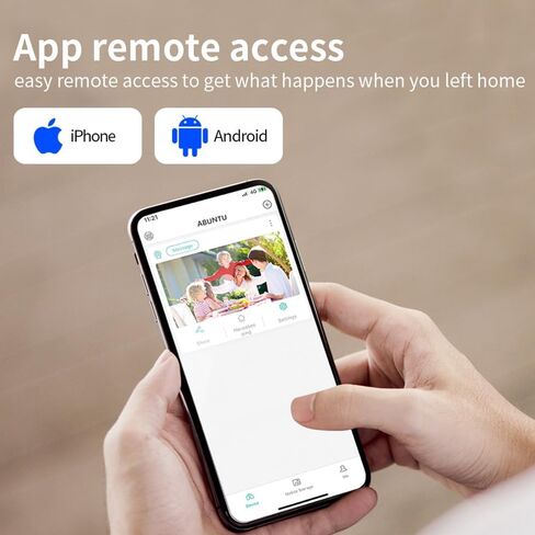 ICAMI Security Camera Outdoor WiFi 1080P 360° View Surveillance Camera Motion Detection&Siren Auto Tracking Two Way Talk Pan Tile Full Color Night Vision in Kuwait