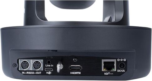 كاميرا بث ومؤتمرات NDI®|HX 4K NDI/IP/HDMI PTZ تكبير 30X من ايدا، اسود in Kuwait
