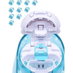 Silicone Pods Refills Accessories for Navage Nasal Care, Simple Operation - 10 Packs (Blue) in Kuwait