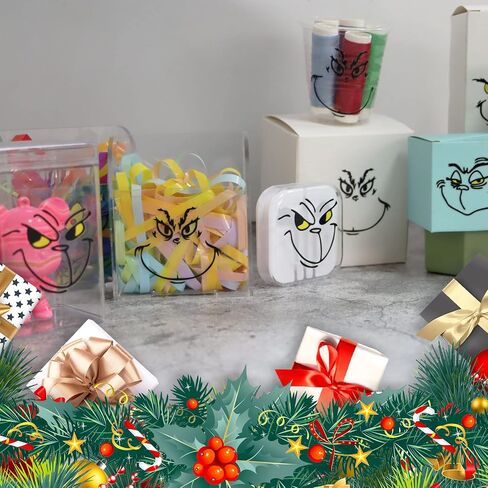 PIAOLGYI Christmas Stickers for Grinch Stickers Christmas Decorations Stickers for Ornaments,Christmas Decorations Christmas Decor (36Pcs) in Saudi Arabia