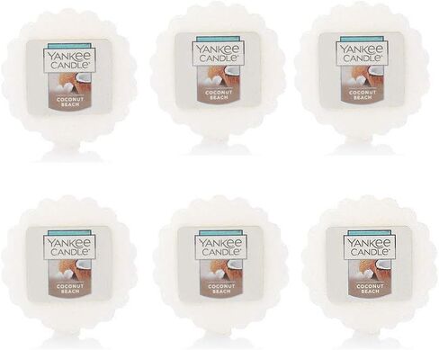 Yankee Candle Bundle of 6 Coconut Beach Tarts Wax Melts in Saudi Arabia