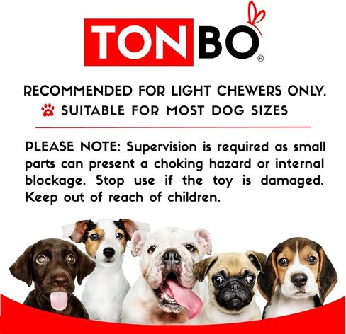 ألعاب الكلاب القطيفة اللطيفة والمرحة من تونبو (مجموعة الفائز) in Kuwait