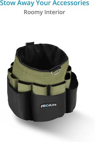 PROAIM Cube Stand-by Bag for Camera Assistants, Grips & Techs | Comes with Comfortable Shoulder Strap | for Utility Tools & Video Accessories (P-CSBT-01) in Saudi Arabia
