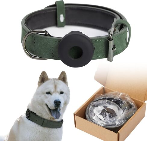 ياقة جلدية بلوري من الألياف الدقيقة من بريتي جولي للكلاب مع واقي بطاقة هوائية وحلقات على شكل حرف D، طوق ناعم متعدد المقاسات قابل للتعديل مع أطواق للكلاب من مادة قابلة للتنفس للكلاب الكبيرة (L_Coffee) in Kuwait
