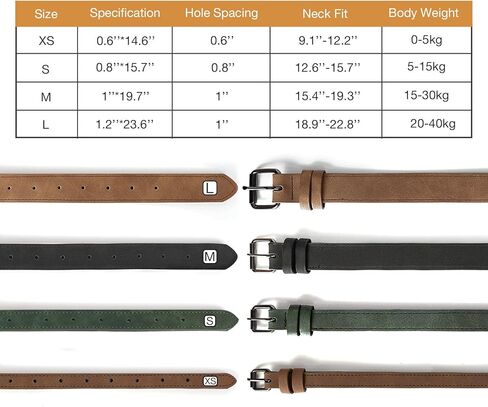 ياقة جلدية بلوري من الألياف الدقيقة من بريتي جولي للكلاب مع واقي بطاقة هوائية وحلقات على شكل حرف D، طوق ناعم متعدد المقاسات قابل للتعديل مع أطواق للكلاب من مادة قابلة للتنفس للكلاب الكبيرة (L_Coffee) in Kuwait