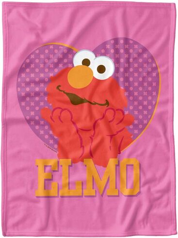LOGOVISION Sesame Street Lightweight Baby Blanket, 30"X40", Flowers for You Unisex for Infants Girls & Boys in Saudi Arabia