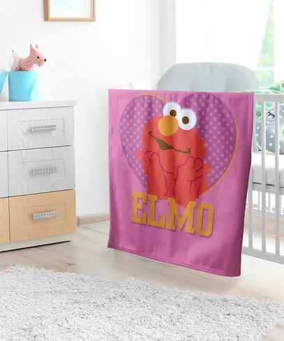LOGOVISION Sesame Street Lightweight Baby Blanket, 30"X40", Flowers for You Unisex for Infants Girls & Boys in Saudi Arabia
