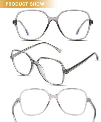 Duco Superlight Blue Light Blocking Computer Reading Video and Gaming Eyewear Glasses DC5207 in Saudi Arabia