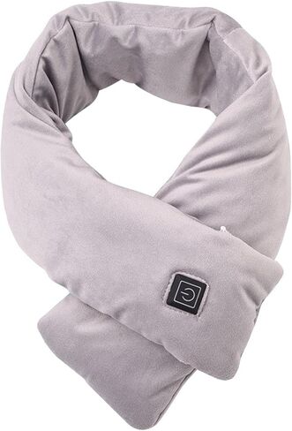 USB Electric Heated Scarf Neck Heating Pad for Women Men,3 Heating Levels, Heated Neck Wrap for Neck Thermal,Christams Gift,Waterproof Washable (#1) in Saudi Arabia