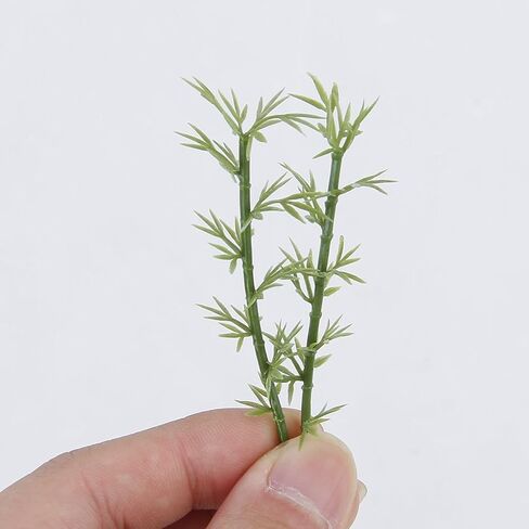 WINOMO 100pcs Plastic Model Bamboo Trees Green 1:200 in Saudi Arabia