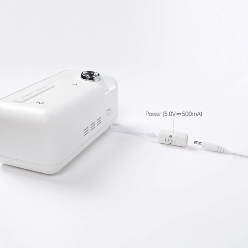 ساعة منبه من Mooas White Beam Projection، ساعة بروجيكتور عادية، ساعة منبه in Kuwait