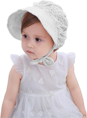 My Little Baby Baby Girls Sun Hat Summer Baby Hats Fashion Hollow Sun Protection Caps Floppy Beach Hat Vacation Caps in Saudi Arabia