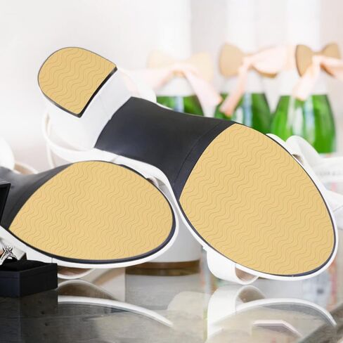 Healifty 4 Pack Shoe Sole Protectors Self Adhesive Silicone Non-Slip Shoes Cover Bottoms for Women Compatible for high-Heels 4 Sheets for 4 Pair of Shoes 11.00X5.70 INCH in Saudi Arabia