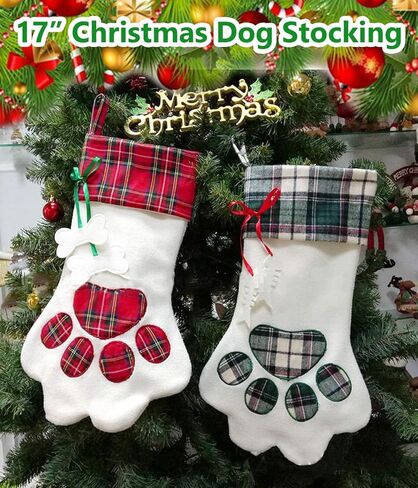 مجموعة جوارب عيد الميلاد مع مجموعة ألعاب - قطيفة تصدر صوتًا، قابلة للمضغ، كرة حبل بتصميم عيد الميلاد للكلاب الصغيرة والمتوسطة in Kuwait