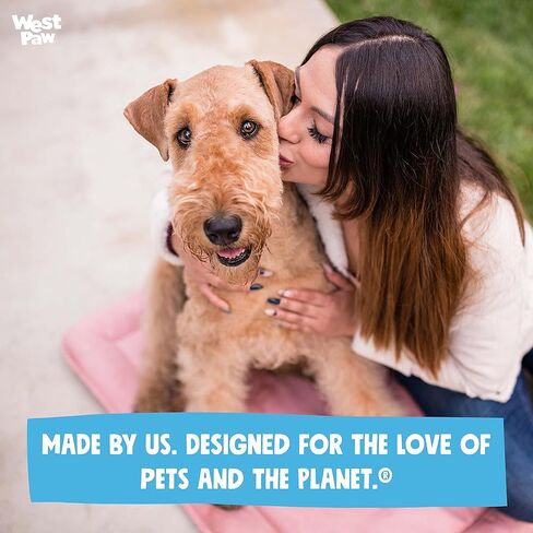 WEST PAW Heyday Dog Bed for Pets – Microsuede, Durable, Easy-to-Clean Animal Bed for Large, Small Dogs - Boulder Heather – X-Large, 46" x 32" in Kuwait