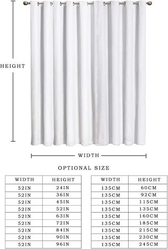 ستائر معتمة من Futuregrace بنمط ماسي عصري لغرفة المعيشة وغرفة نوم معتمة ستائر وستائر للأبواب الزجاجية المنزلية، ديكور المكتب المنزلي، 132.08 سم عرض × 182.88 سم طول in Kuwait