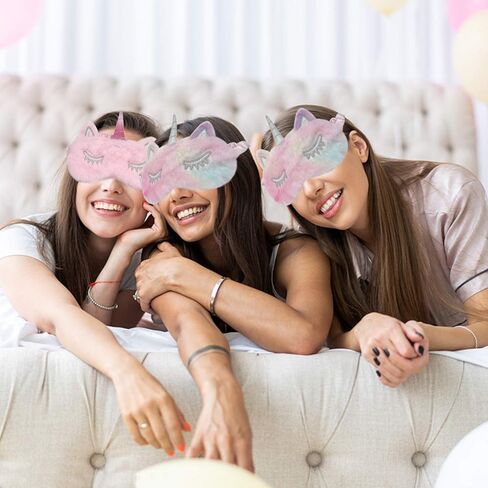 قناع نوم للأطفال، عبوة من 2 قناع نوم يونيكورن كيدز مع زوجين من سدادات الأذن، قناع عيون من القطيفة لطيف للنوم قناع للعينين للعينين من القطيفة للفتيات والأطفال أثناء السفر والقيلولة بعد الظهر in Kuwait