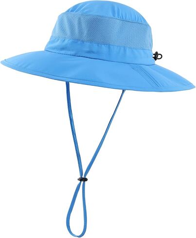 Home Prefer UPF50+ Kids Girls Boys Sun Hat Wide Brim Fishing Hat with Neck Flap Adventure Beach Safari Sun Protection Cap in Kuwait
