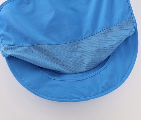 Home Prefer UPF50+ Kids Girls Boys Sun Hat Wide Brim Fishing Hat with Neck Flap Adventure Beach Safari Sun Protection Cap in Kuwait
