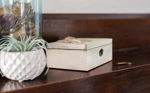Cottage Garden Laugh Cry Smile Petite Locket Distressed Natural Music Box Plays Tune That's What Friends are For in Saudi Arabia