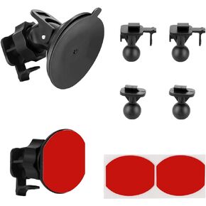 قاعدة تثبيت بالشفط لكاميرا YI Dash Cam، حامل لاصق متوافق مع كاميرا Yi Dash ، مع نقطتي دوارة مختلفة (2 حزمة)، ممسحتان (جافة ورطبة)، 2 شريط لاصق مزدوج الجانبين in Kuwait