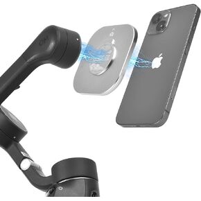 TIMETOP DJI Magnetic Ring Holder Clamp - for DJI OM 6 / OM 5 / OM 4 / OM 4 SE Adapter Mount Compatible with DJI Osmo Gimbal Stabilizer, DJI OM Accessories in Kuwait
