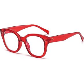 AIEYEZO Blue Light Blocking Glasses for Women Butterfly Frame Men Anti Eyestrain Computer Reading/Gaming/TV/Phones Eyeglasses