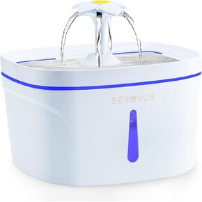 s-etovus فلتر نافورة المياه للقطط، 12 حزمة مرشحات بديلة، فلتر ثلاثي نافورة المياه للحيوانات الأليفة لاستبدال نافورة الحيوانات الأليفة التلقائية 84oz نافورة مياه للقطط ونافورة للكلاب in Kuwait