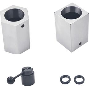 Timunr 5C Collet Block Set Square Collet Block Hex Collet Block Collet Closer Fit for Milling Machine in Saudi Arabia