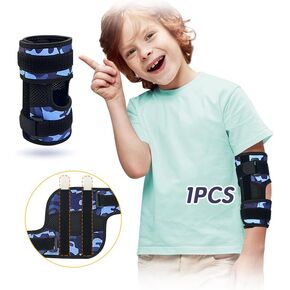 Thumb Sucking Stopper Finger Sucking Guard Anti Thumb Sucking for Kids Toddler Thumb Sucking Stop Nail Biting Deterrent Gloves Thumb Sucking Brace Nose Picking Stop Pediatric Elbow Immobilizer (Pink)