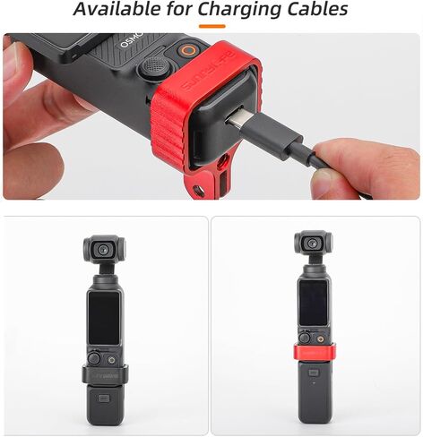 Kimyoaee Camera Adapter Mount for DJI Osmo Pocket 3 Accessories Expansion Tripod Extension Rod Backpack Clip Bicycle Clamp Car Visor Holder in Saudi Arabia