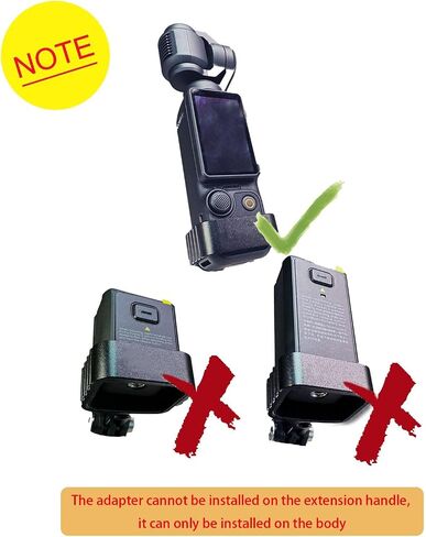 Kimyoaee Camera Adapter Mount for DJI Osmo Pocket 3 Accessories Expansion Tripod Extension Rod Backpack Clip Bicycle Clamp Car Visor Holder in Saudi Arabia