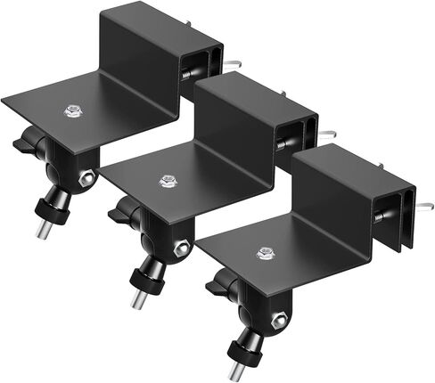 Weatherproof Gutter Mount Compatible with Blink xt/xt2/Outdoor/Eufycam 2/E/2C/Pro/Arlo Pro/2/3/4/HD/Ultra/Ultra 2/Essential-Black(1Pack) in Saudi Arabia