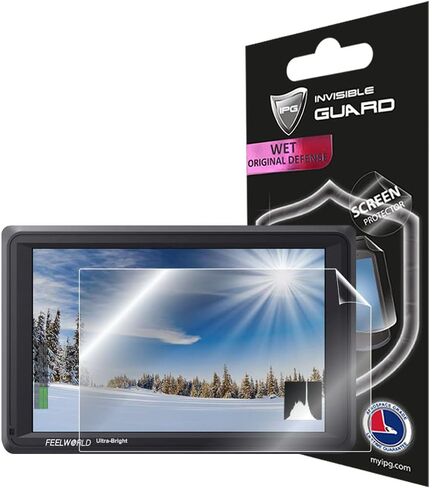 IPG For FEELWORLD FW279S 7 بوصة كاميرا DSLR حامي الشاشة الميداني غير مرئية الترا اتش دي غشاء شفاف مضاد للخدش حماية الجلد - سلس / معالجة ذاتية/خالية من الفقاعات لـ FW279S in Saudi Arabia