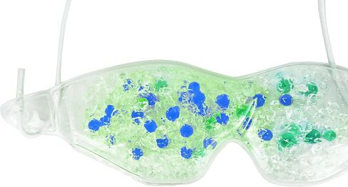 مجموعة من 3 أقنعة علاجية ساخنة وباردة مقاس 7 × 2 - ألوان متنوعة - يمكن استخدامها للسفر والقيلولة والتأمل وعصب العينين مع حزام للرجال والنساء والمراهقين! in Saudi Arabia