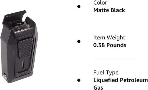 COLIBRI Quantum Triple Jet Lighter with V-Cutter - Gunmetal in Saudi Arabia