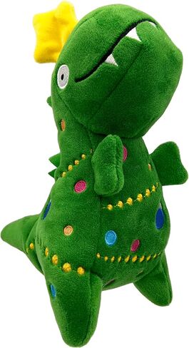 Huxley & Kent for Dogs | Tree Rex Dino (Large) | Christmas Holiday Dog Toy with Squeaker | Funny Dog Toy Gift | Fun, Durable, and Safe | H&K Squeaky Dog in Saudi Arabia