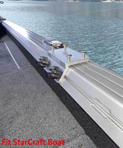 Brocraft Aluminum Heavy Duty Rocket Launcher Rod Holder with Gunnel Track System Bracket in Saudi Arabia