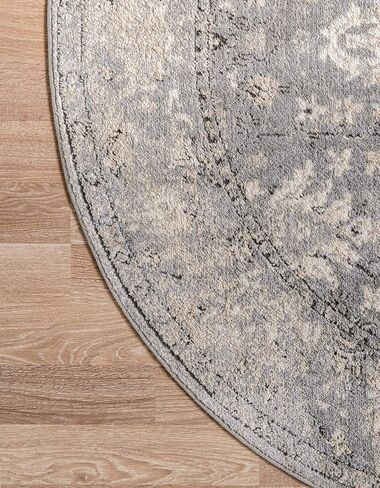 Rugs.com سجادة مجموعة أوريغون - 2' 2 × 3' سجادة زرقاء منخفضة الوبر مثالية لغرف المعيشة وغرف الطعام الكبيرة ومخططات الأرضيات المفتوحة in Kuwait