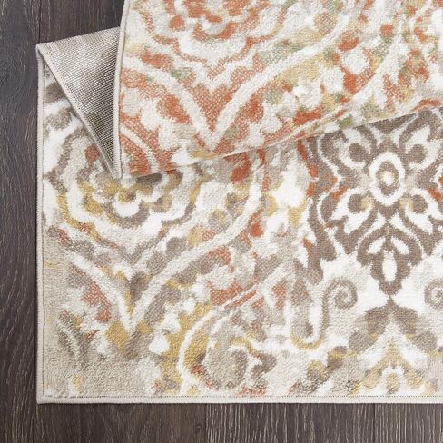 Home Dynamix Melrose Audrey Area Rug, 4x5, Ivory/Blue in Kuwait