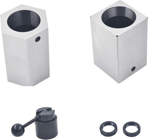 Timunr 5C Collet Block Set Square Collet Block Hex Collet Block Collet Closer Fit for Milling Machine in Saudi Arabia