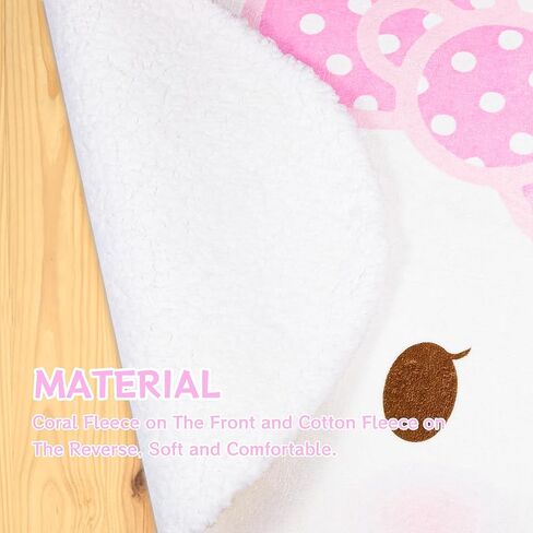 سجادة Kawaii Rugs اللطيفة من Kitty - سجادة منطقة الرسوم المتحركة للأطفال فائقة النعومة ومريحة لغرفة نوم الفتيات أو ديكور غرفة المعيشة in Kuwait