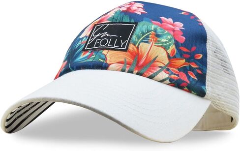 Baseball Cap for Women in Cute Dad Hat Design with Mesh to Stay Cool at The Beach in Summer in Saudi Arabia